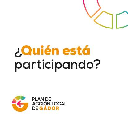 ¿Quién participa en la elaboración del Plan de Acción Local de Gádor?